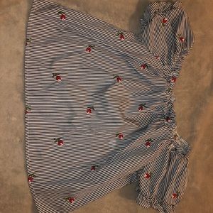 Off the shoulder top